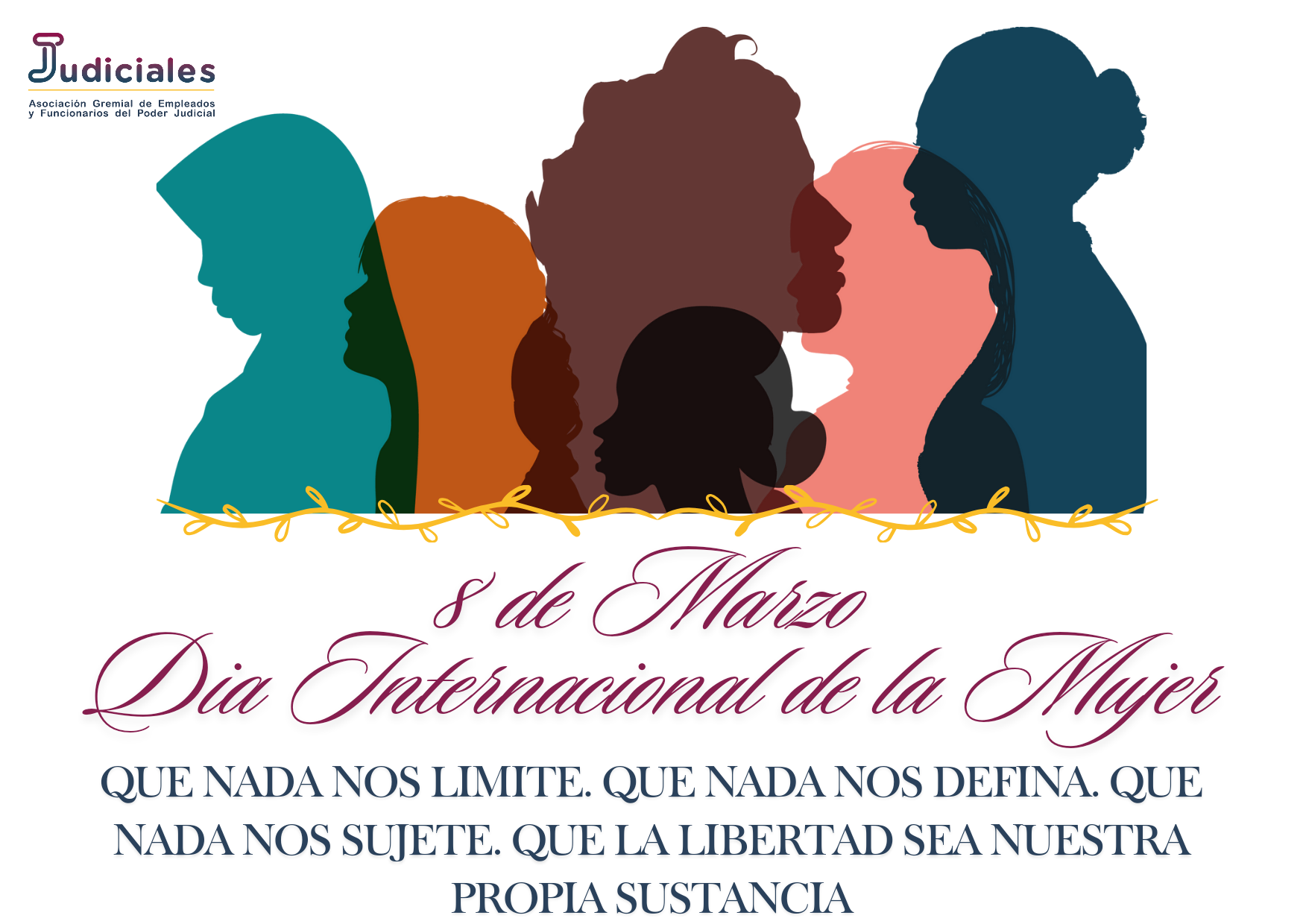 El Gremio de Judiciales realiza su Ciclo de Charlas por el Dia Internacional de La Mujer 